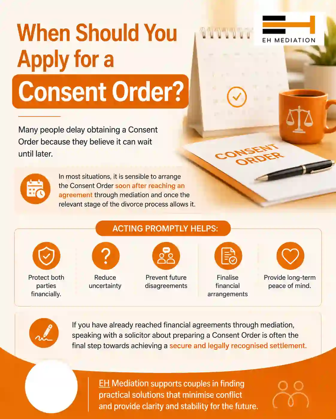 When Should You Apply for a Consent Order East Sussex?